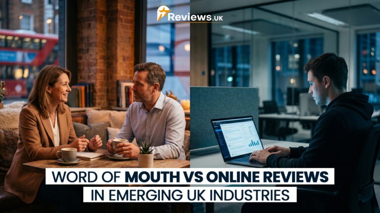 Word of Mouth vs Online Reviews in Emerging UK Industries